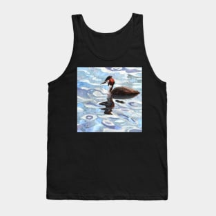 Great Crested Grebe Tank Top